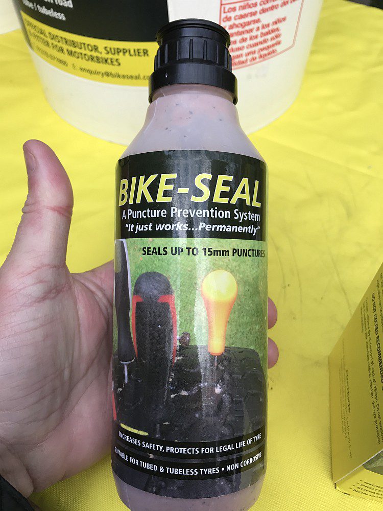 Motorbike Tyre Protection Puncture Sealant