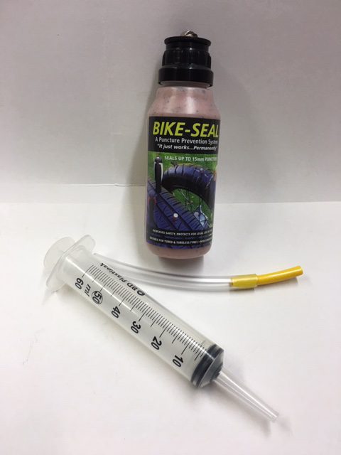250ml puncture sealant + syringe